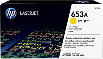 HP 653A Yellow LaserJet Toner Cartridge CF322A
