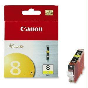 Canon Cli-8 Yellow Ink Tank For Use In Pixma Ip3300 Ip4200 Ip4500 Ip5200 Ip5200r - 0623B002