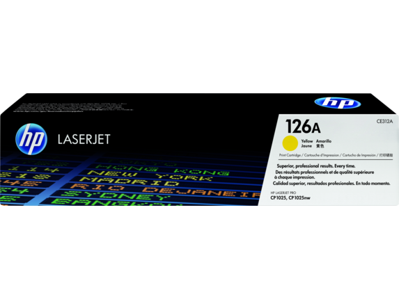 HP Color LaserJet CP1025 Yellow Cartridge CE312A