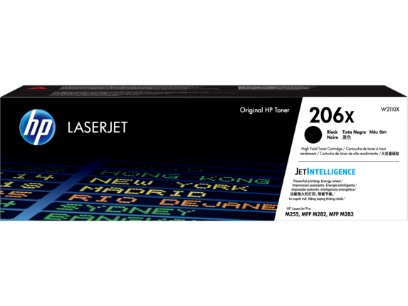 HP 206X Black Original LaserJet Toner Cartridge